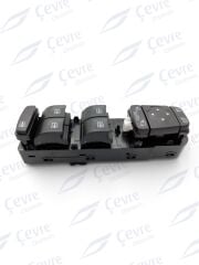 Megane 4 Sol Ön Cam Açma Düğmesi Talisman Katlanır Ayna Özellikli Renault - 254011714R - 254011714R