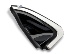 Clio 5 Arka Kapı Açma Yuvası Köşe Plastiği Üçgeni Krom Sol - Renault 833314871R - 833317175R