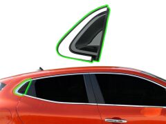 Clio 5 Sağ Arka Kapı Açma Yuvası Köşe Plastiği Üçgeni Krom Sağ Renault - 833302841R - 833308904R