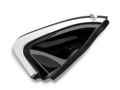 Clio 5 Sağ Arka Kapı Açma Yuvası Köşe Plastiği Üçgeni Krom Sağ Renault - 833302841R - 833308904R
