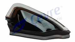 Kapı Cam Köşe Plastiği Üçgen Krom Sağ - Renault Clio 5 833302841R 833308904R
