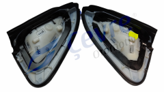 Kapı Cam Köşe Plastiği Üçgen Krom Sağ - Renault Clio 5 833302841R 833308904R