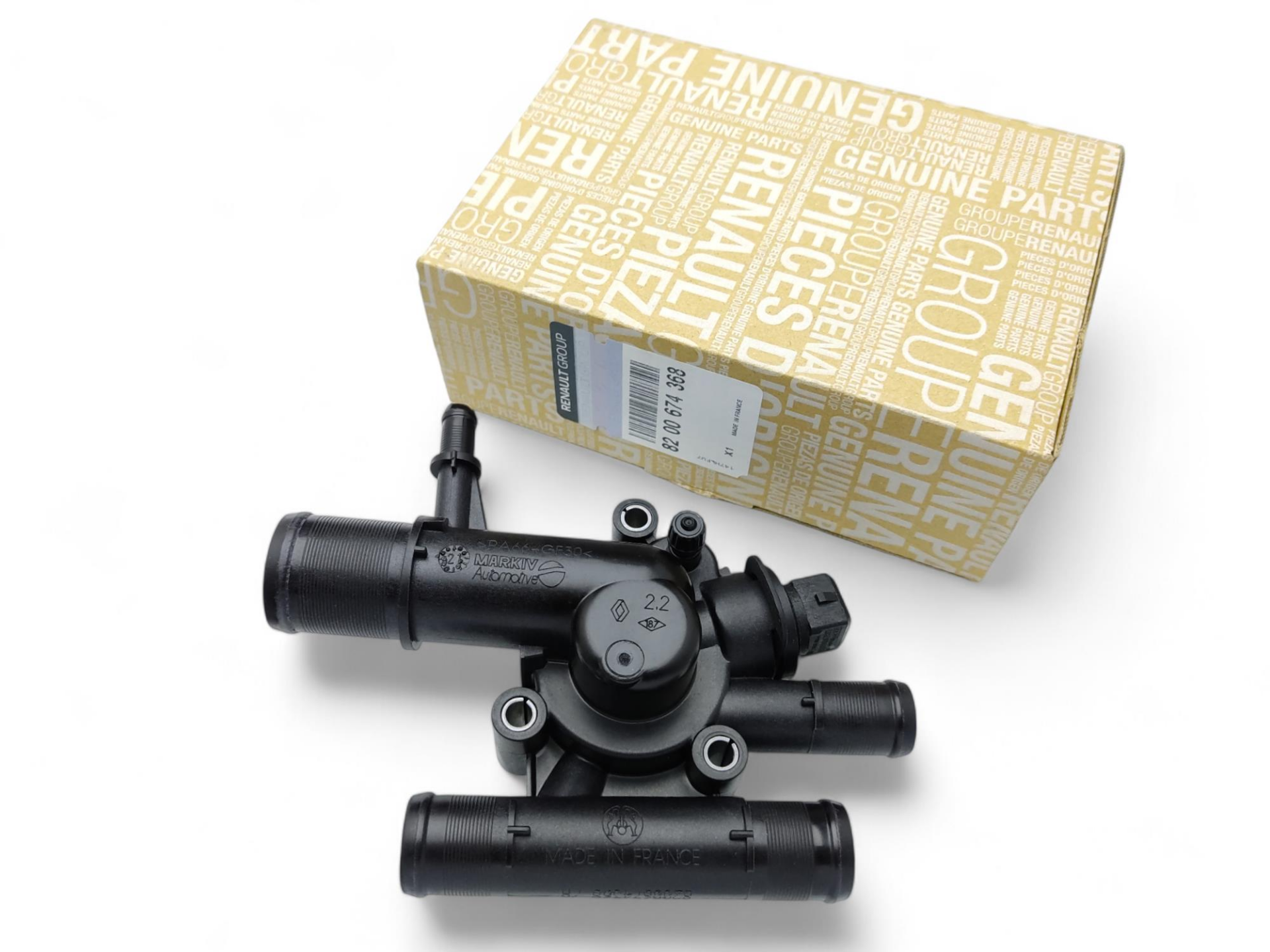 Trafic Termostat - Renault Kangoo Megane 1 Opel Vivaro 1.9 Dci F9Q 8200674368 - 8200074346